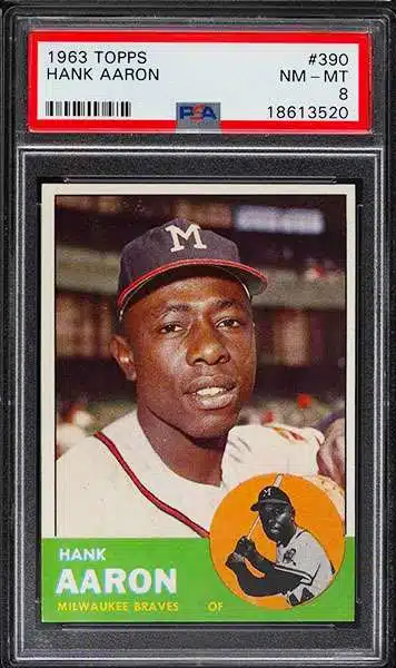New addition to my vintage Hank Aaron collection. I now have '62 in  addition to '56, '57, '58, and '67. : r/baseballcards