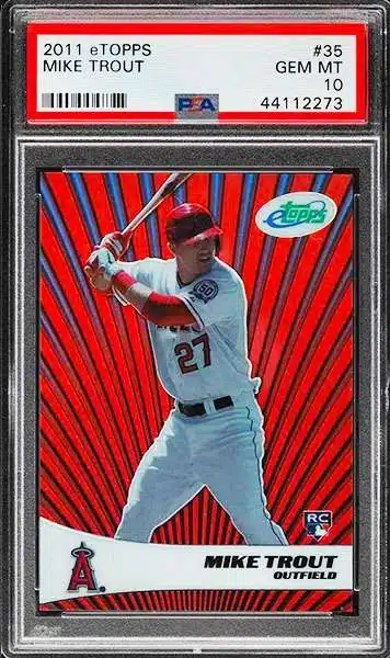 Top 8 Mike Trout Rookie Card Picks - MoneyMade