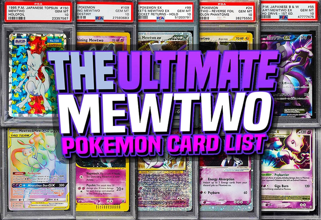 Most Valuable Mewtwo Pokemon Cards