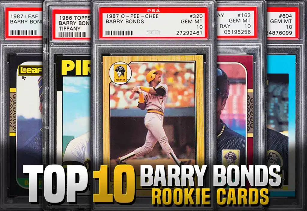 Most Valuable Barry Bonds Rookie Card Checklist with Recent Values and Prices