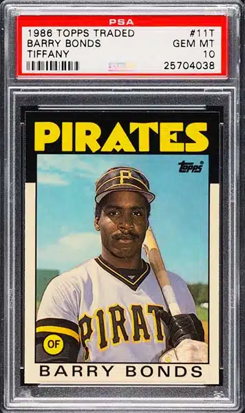 25 Most Valuable Barry Bonds Baseball Cards in the World