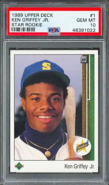  1990 Topps #336 Ken Griffey Jr. All-Star Rookie PSA