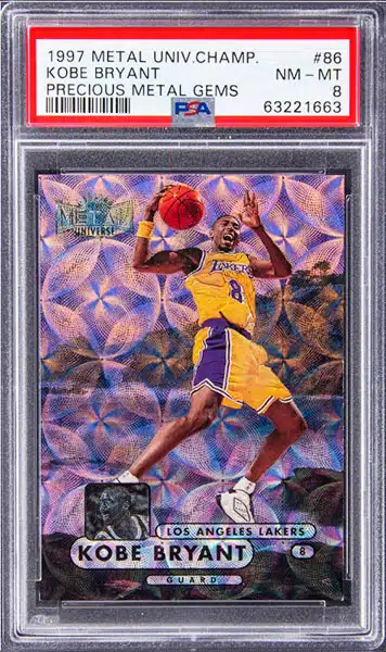 Men's Los Angeles Lakers Kobe Bryant #8 Purple 2021/22 Diamond