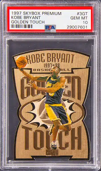 Kobe Bryant 1997 Score Board Players Club #16 with Game-Used