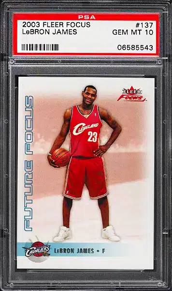 Top 10 Lebron James Rookie Cards to Buy – GMA Grading, Sports Card