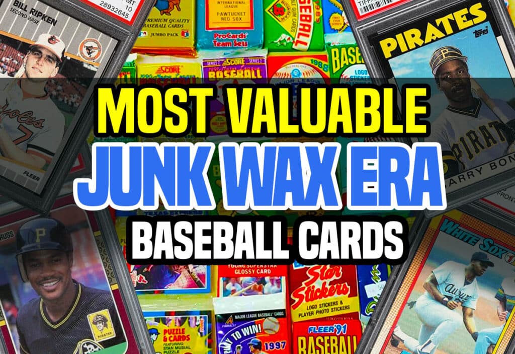 Most valuable baseball cards from the junk wax era