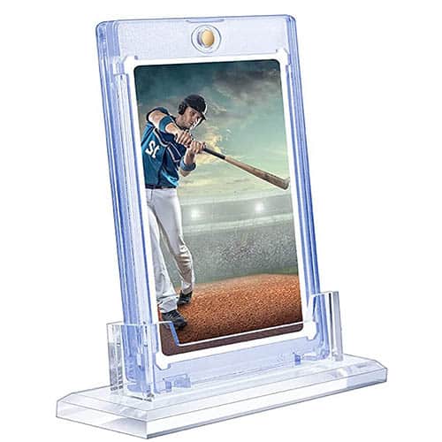 magnetic holder stand for sports cards