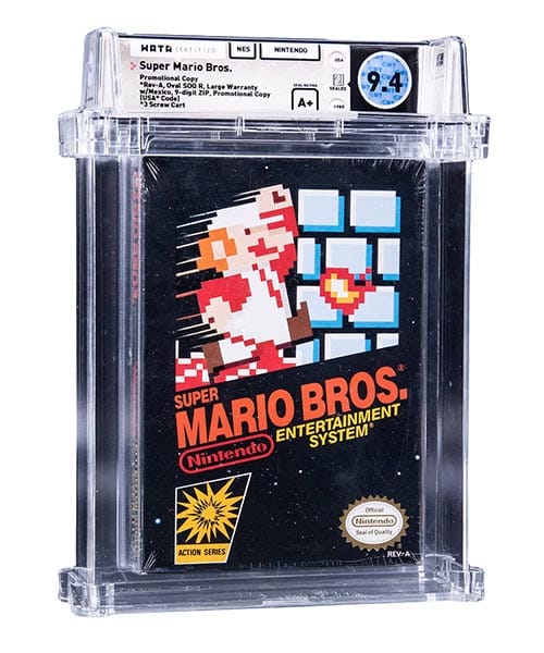 1985 Nintendo NES Game (USA) "Super Mario Bros." Oval SOQ (Late Production) Sealed Video Game - WATA 9.4/A+.jpg