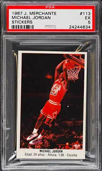 Michael Jordan Stolen Jersey Back-To - Michael Jordan - Sticker