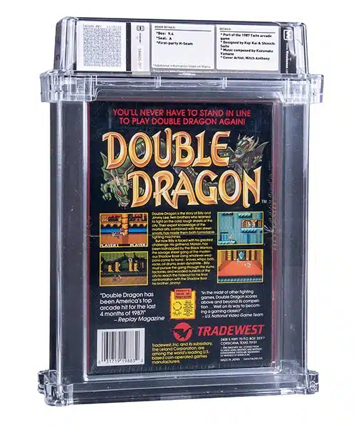 DOUBLE DRAGON NINTENDO NES GAME