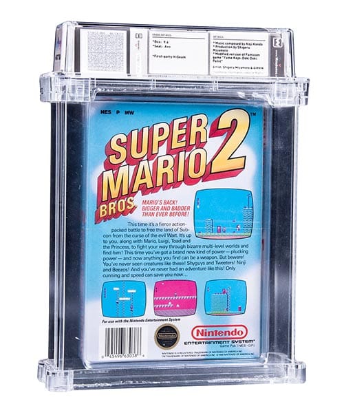 1988 Nintendo NES games Super Mario Bros. 2 (USA) Sealed Video Game - Wata 9.6/A++.jpg
