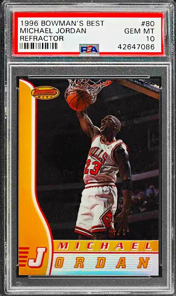 Michael Jordan Refractor Card Price Guide - Top 25