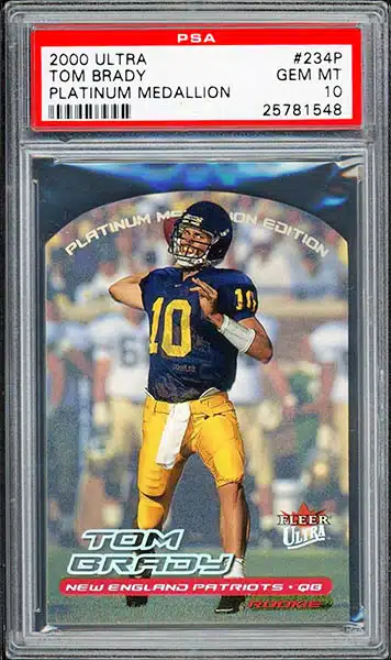 35 Best Tom Brady Rookie Card List - Price Guide & Values