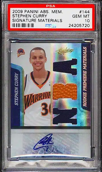 : 2009-10 Panini Prestige NBA Draft Stephen Curry ROOKIE PSA 9  Graded Card Steph : Collectibles & Fine Art