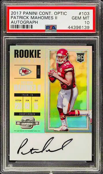 Patrick Mahomes Rookie Cards Guide, Top List, Best Autographs