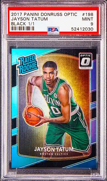 5 Cards Jayson Tatum 2017 Custom Rookie Card Mint 5 Cards 