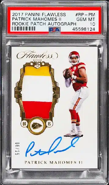 Seven-figure Patrick Mahomes 1-of-1 Rookie Card Hits the Market