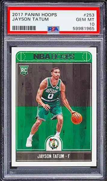 Jayson Tatum Rookie Card Countdown and Guide to What's Most Valuable