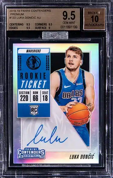 Curious why this luka doncic prizm base rookie is so valuable even though  there are nearly 20k psa 10s? : r/basketballcards