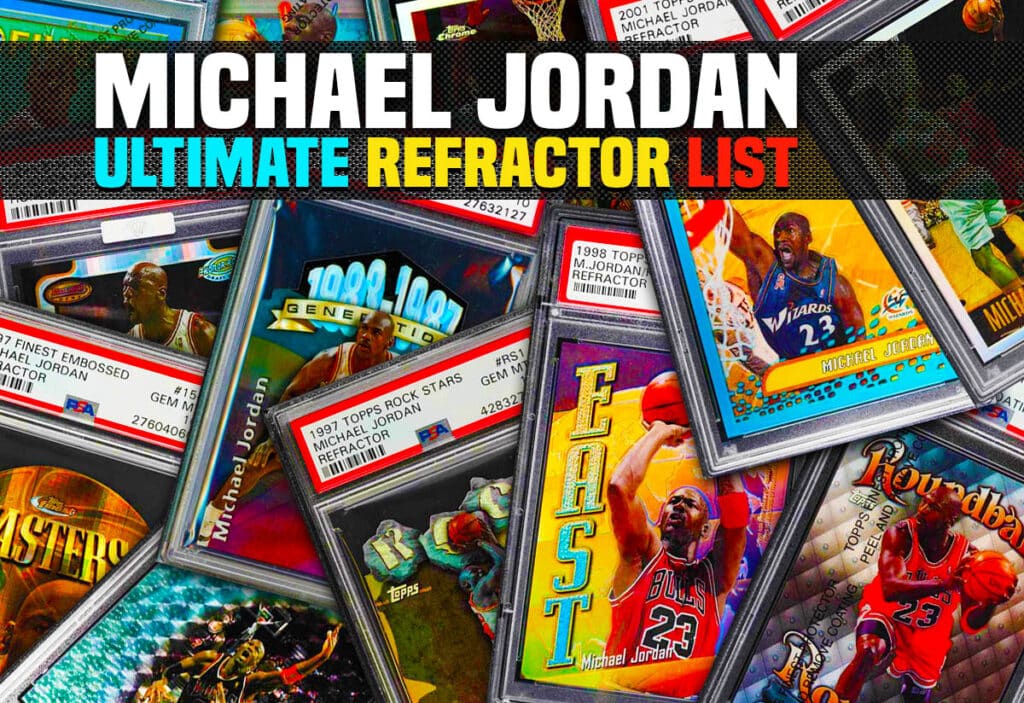 Michael Jordan refractor card top 25 best
