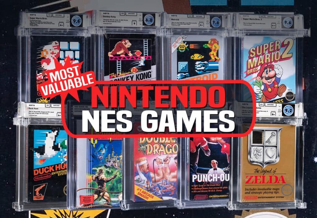 Nintendo NES Games worth money list of the most valuable Nintendo video games
