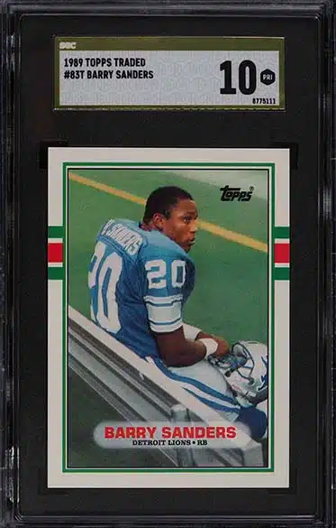 1990 Score 100 Hottest #5 Barry Sanders - NM-MT