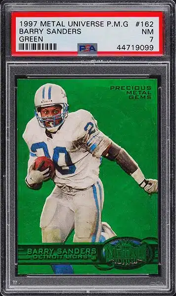 Top 20 Most Valuable Barry Sanders Football Cards From 1989-1990! (PSA  graded) 