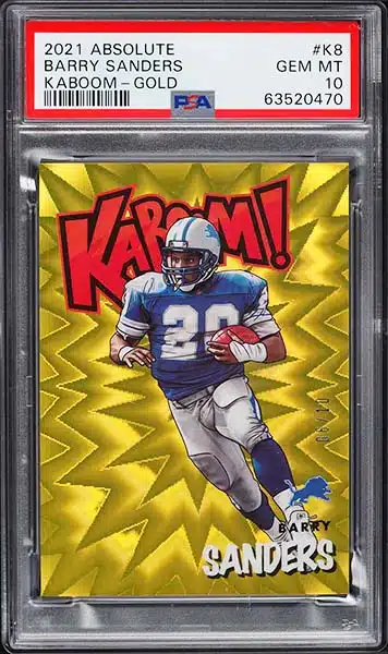 TOP 5 Barry Sanders Rookie Cards to PICK UP NOW! 90's Football Cards  Investing 🔥 🏆 📈 