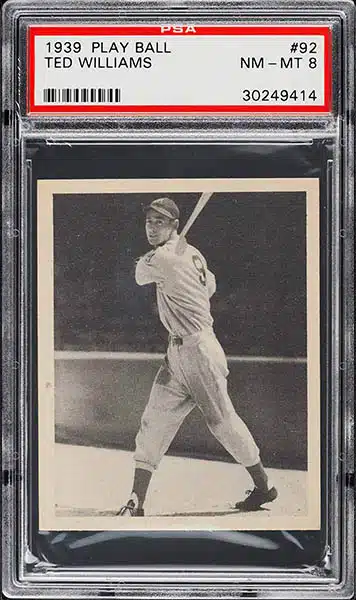 Best Ted Williams Baseball Cards for Investors - MoneyMade