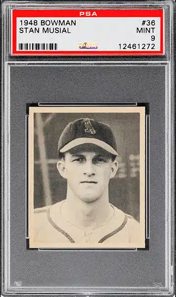  1960 Topps #250 Stan Musial Cardinals PSA 6 EX-MT 475297 Kit  Young Cards : Collectibles & Fine Art