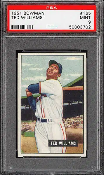 Ted Williams Baseball Card Values & Guide - Top 15 Cards To Buy