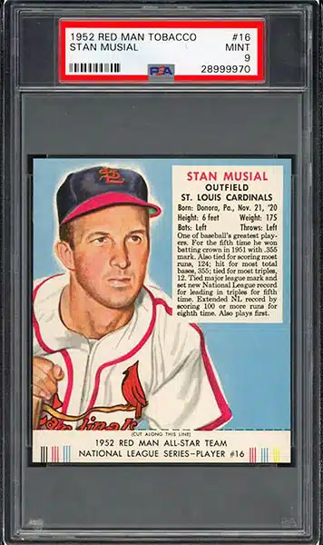 1961 Topps #290 Stan Musial Vintage Baseball Card – Collectors Crossroads