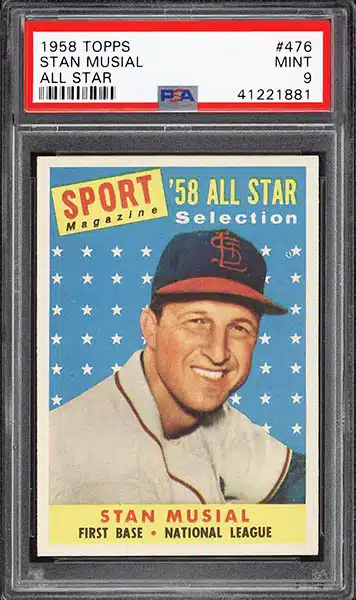 1952 Bowman Baseball #196 Stan Musial PSA 5.5 *7071 (Reed Buy)