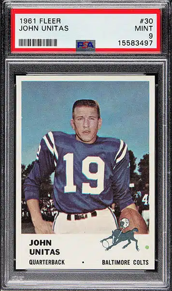 1958 Topps 22 Johnny John Unitas SGC 5.5 EX+ 15023 – BurlsSports