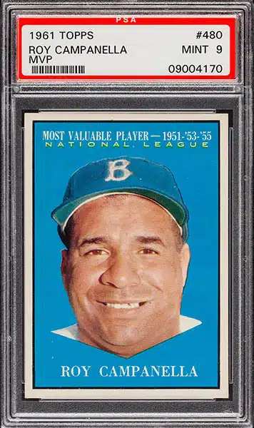 8 Great Roy Campanella Cards