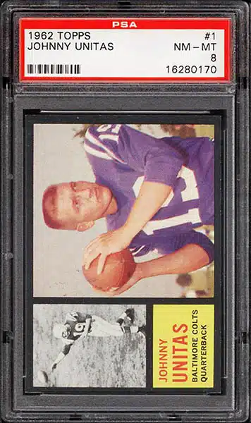 1957 Topps BVG 6.5 Johnny Unitas – GSC