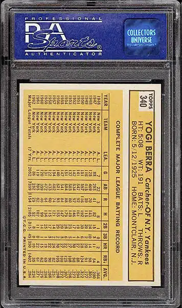 1960 Topps #480 Yogi Berra NY Yankees Semi-High Number Baseball Card EX wk  sc id