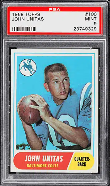 1973 Topps #455 Johnny Unitas San Diego Chargers Football Card E/M ap sm  sta ds