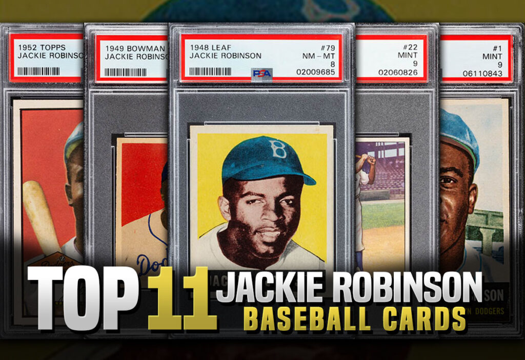 The Best Jackie Robinson Baseball Card List with Values & Prices