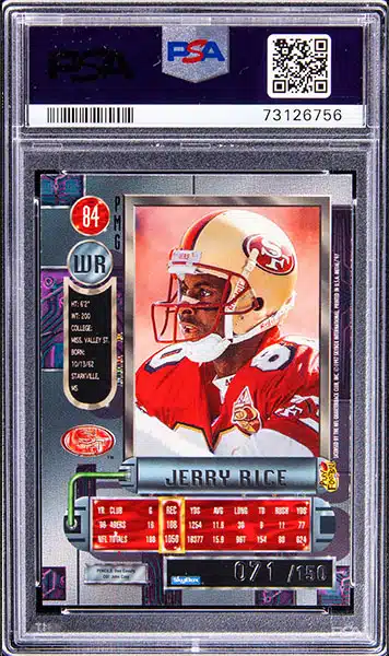 1997 Score Jerry Rice #6 San Francisco 49ers