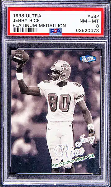 Jerry Rice 1995 Classic Pro Line Pro-Bowl Insert PB-24 San