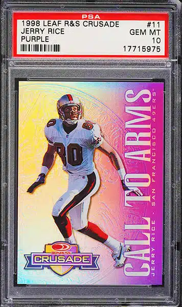 Jerry Rice 2022 Spectra Prizm Ex Legends Materials Jersey Patch Relic /99  49ers