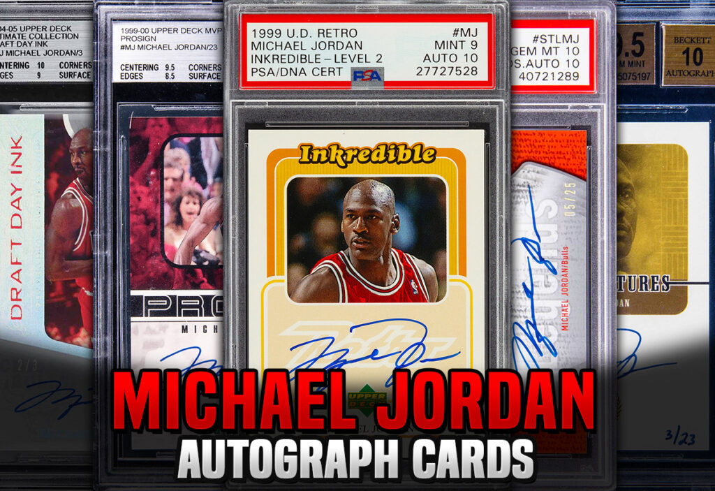 Most Valuable and highest selling Michael Jordan Autograph Cards