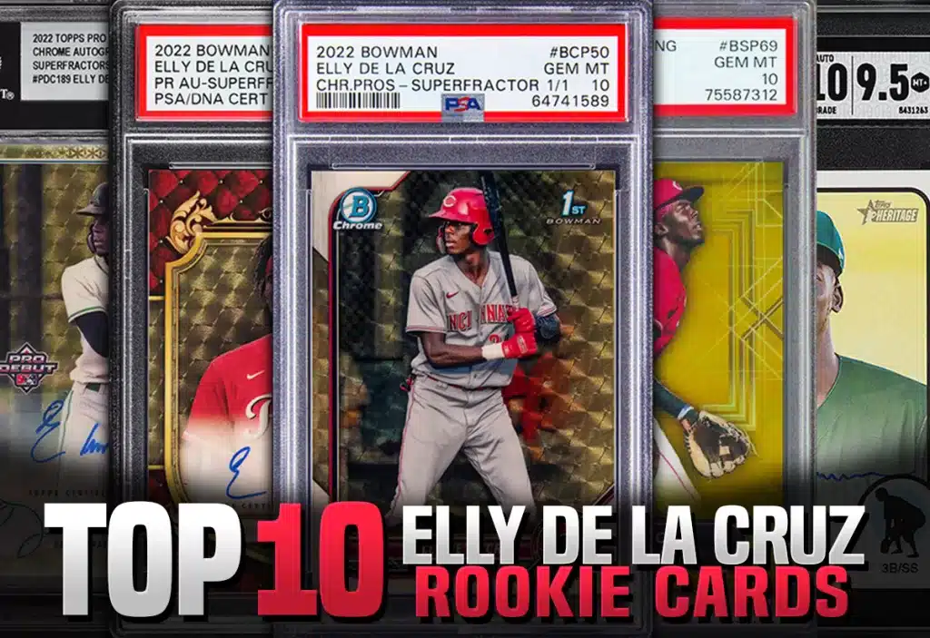 Elly De La Cruz rookie card values, prices and worth best cards to buy now