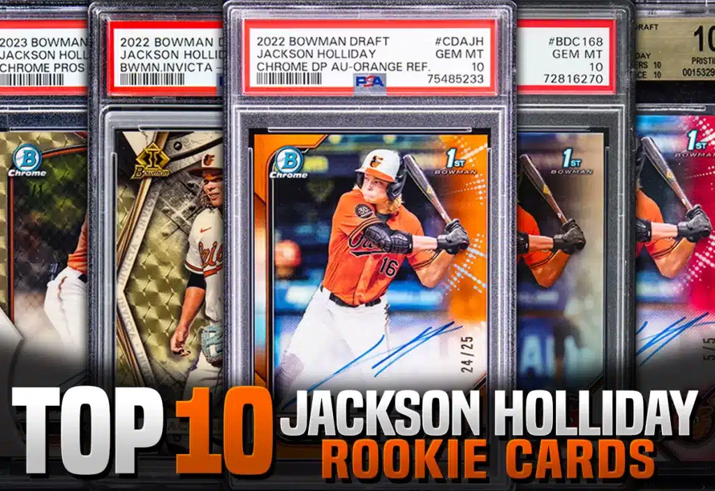 Best Jackson Holliday Rookie Cards with Recent Prices