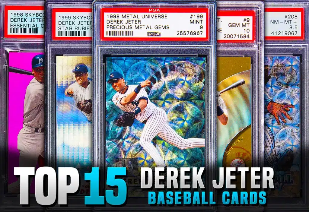 Most Valuable Derek Jeter Baseball Cards from the 90s
