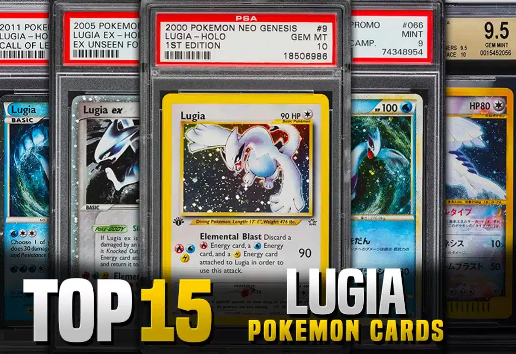 Most Valuable Lugia Pokemon Cards to consider buying today