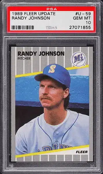 Best Randy Johnson Rookie Baseball Card Values