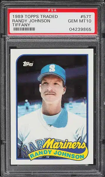 1989 Topps Traded Tiffany Randy Johnson ROOKIE #57T PSA 10 GEM MINT