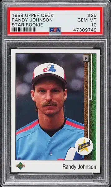 1989 Upper Deck Randy Johnson ROOKIE #25 PSA 10 GEM MINT